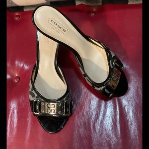 Coach “ISLA” Kitten Heel Pumps